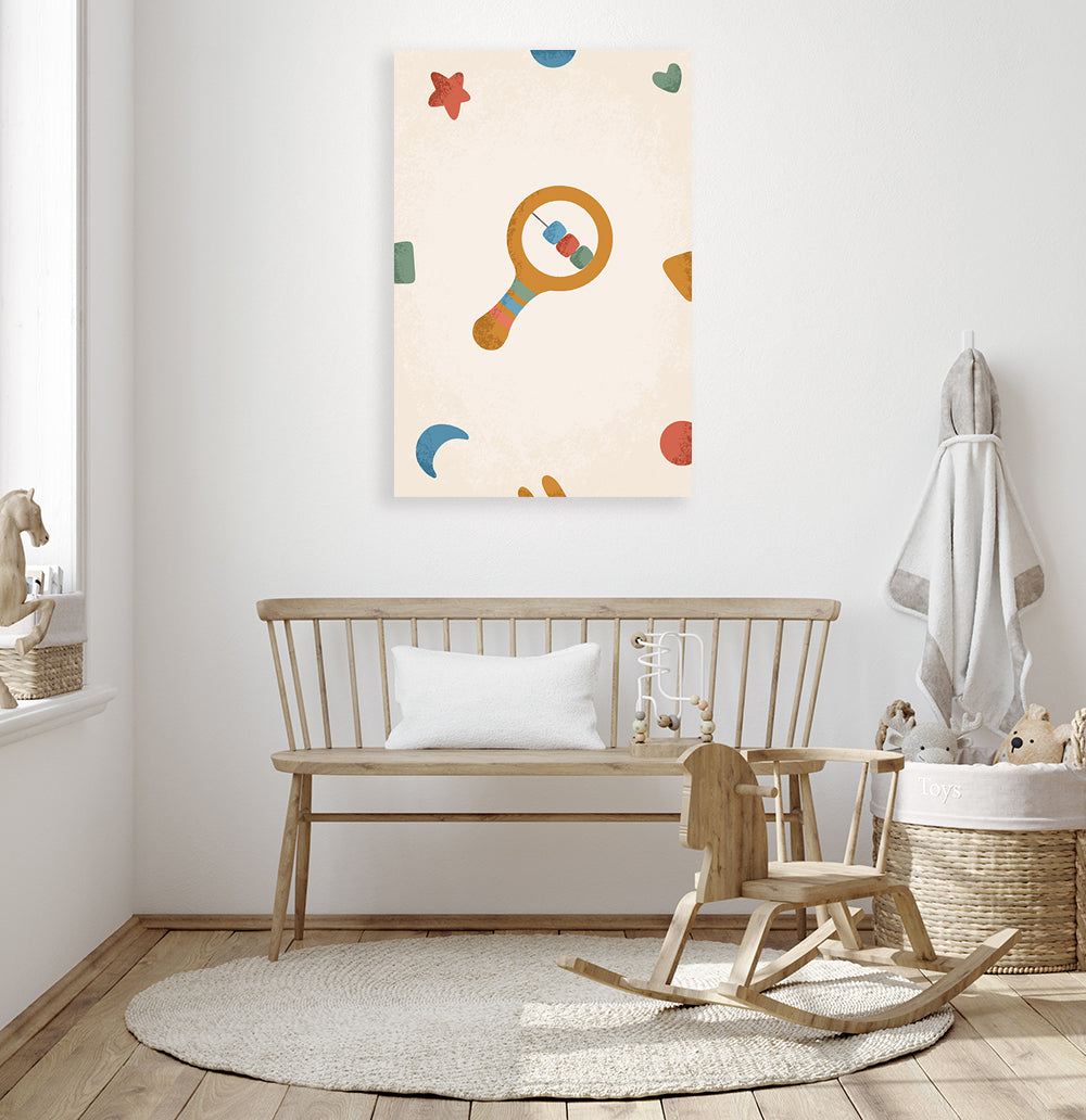 Schilderij Born to be Me Rammelaar