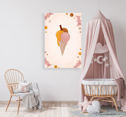 Schilderij Born to be Sweet Ijsco