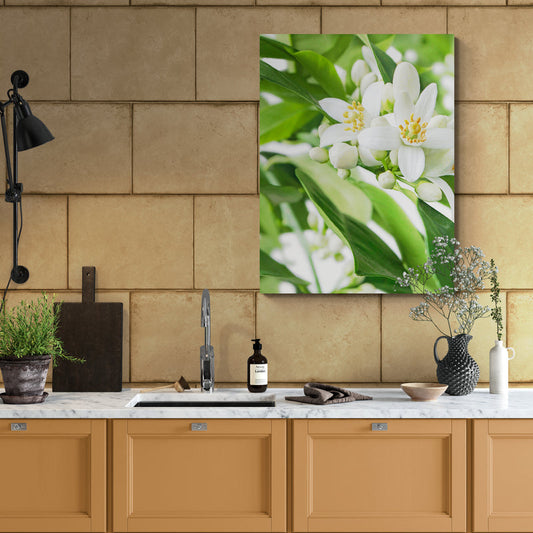 Schilderij Citrusbloesems in volle Pracht