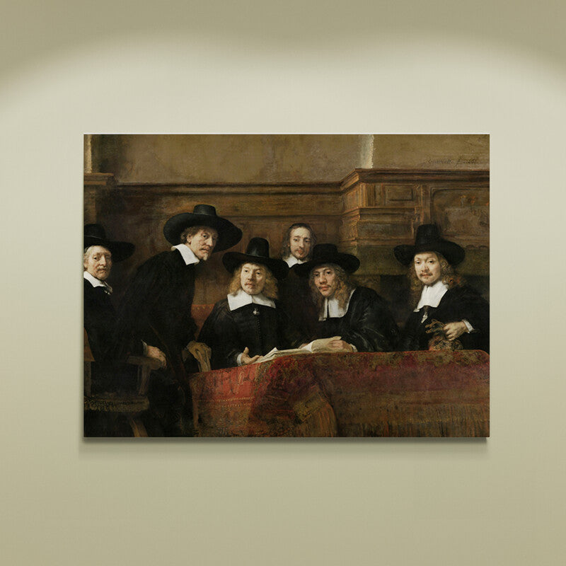 Schilderij De Staalmeesters