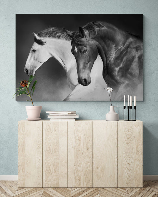 Schilderij Galopperende Sierlijkheid