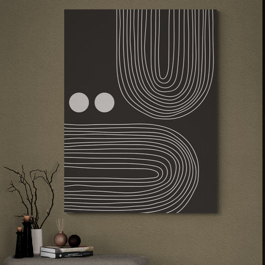 Schilderij Golvende Harmonie