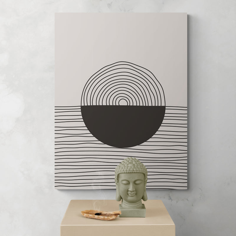 Schilderij Harmonische Horizon