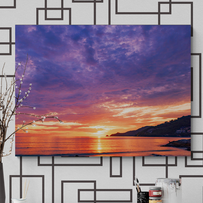 Schilderij Hemelse Reflectie