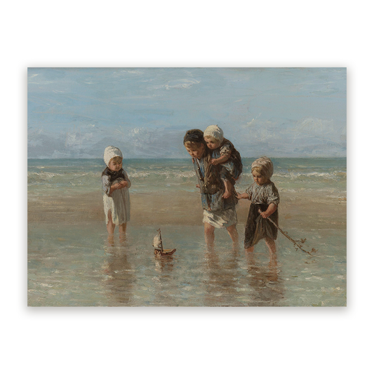 Schilderij Kinderen der Zee