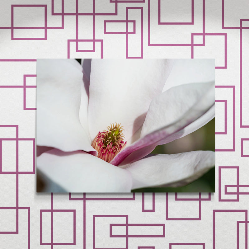 Schilderij Magnolia Bloesem