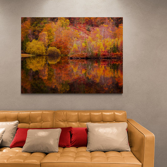 Schilderij Reflecties van de Herfst