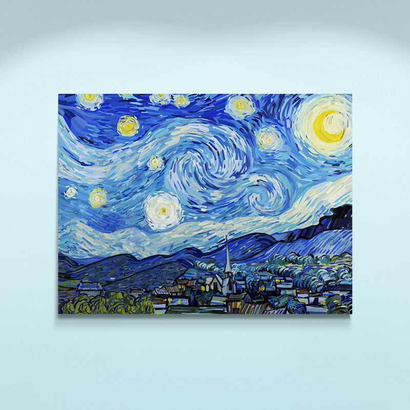 Schilderij Sterrennacht
