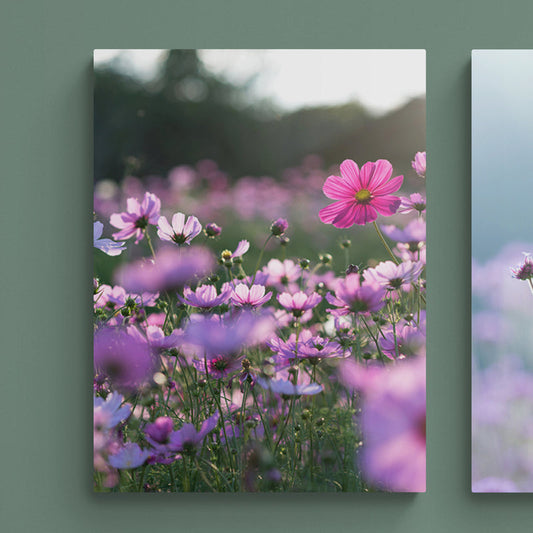 Schilderij Veldbloemen in Volle Bloei