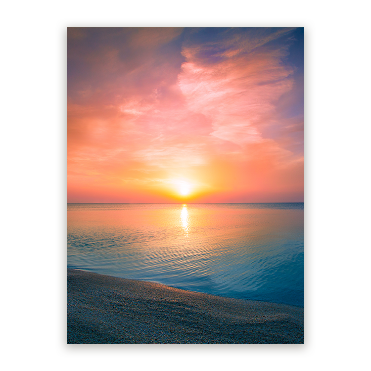 Schilderij Vroege Zonsopkomst