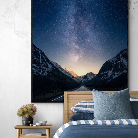 Schilderij Weg naar Sterrenhemel