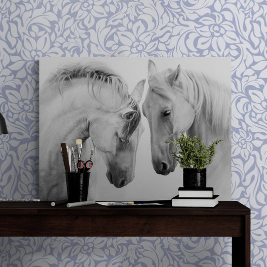 Schilderij Witte Paarden