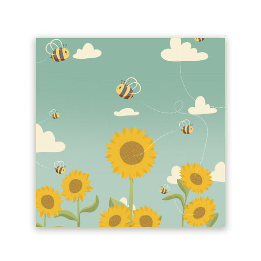 Schilderij Zonnebloemen