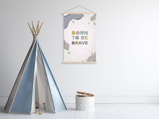 Schoolplaat Born to Be Brave