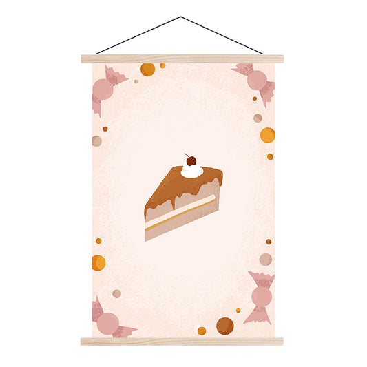 Schoolplaat Born to Be Sweet Taart