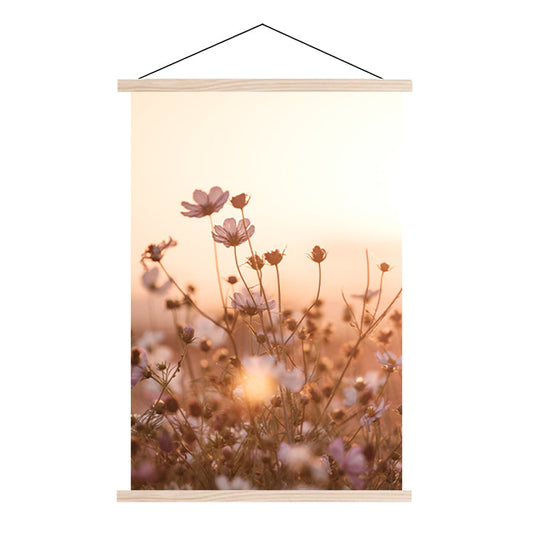 Textielposter Delicate Veldbloemen