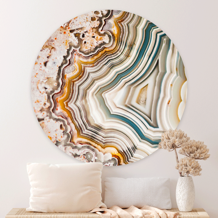 Muurcirkel Marble Geode