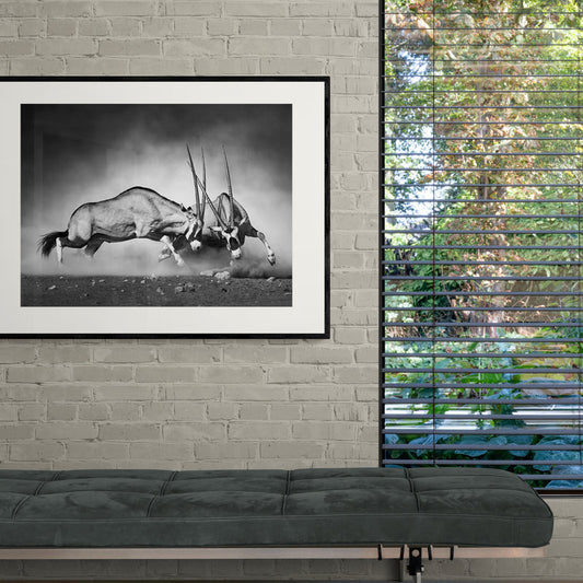 Poster in Lijst Gehoornde Rivalen